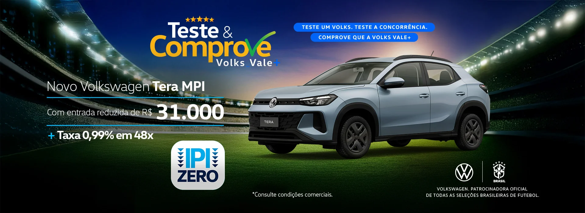 Teste e Comprove Volks Vale Mais Tera MPI