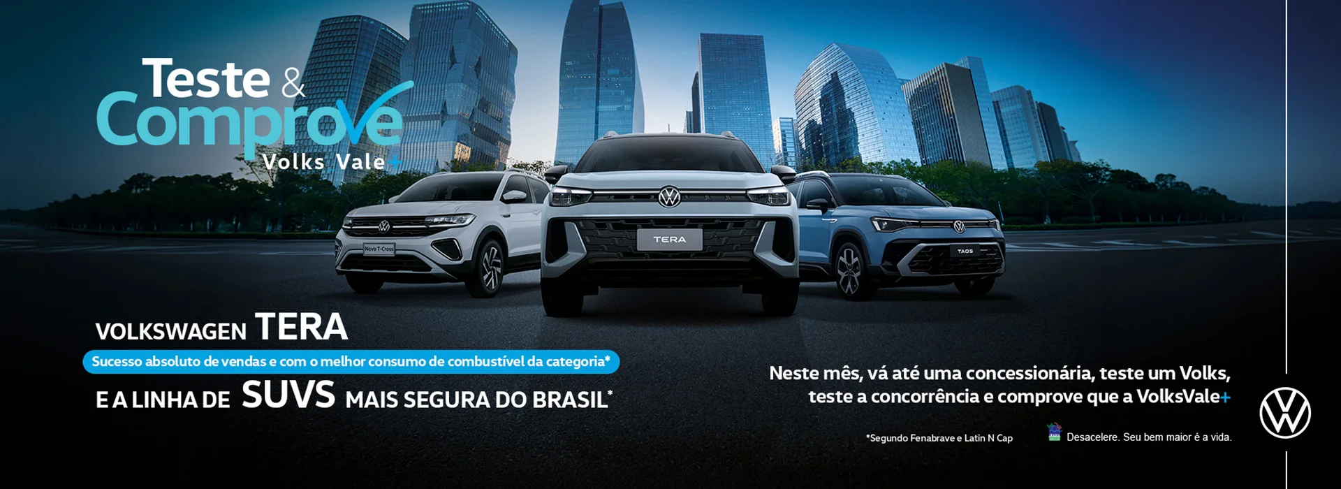 Teste e Comprove Volks Vale Mais Liane Veículos