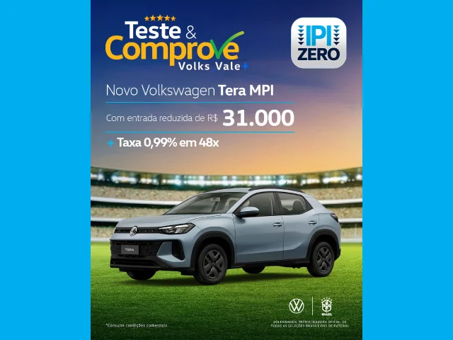 Teste e Comprove Volks Vale Mais Tera