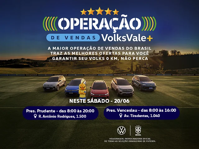 operação de vendas volks vale mais junho 2026