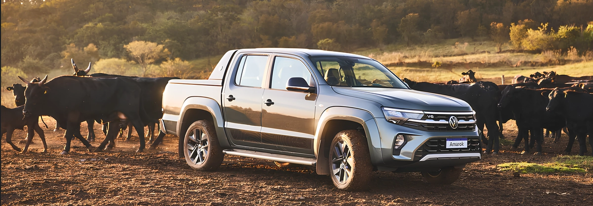 Amarok A picape carregada de força bruta.