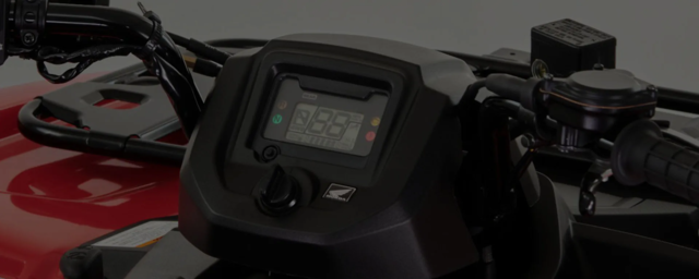 TRX 420 FourTrax - PAINEL DIGITAL