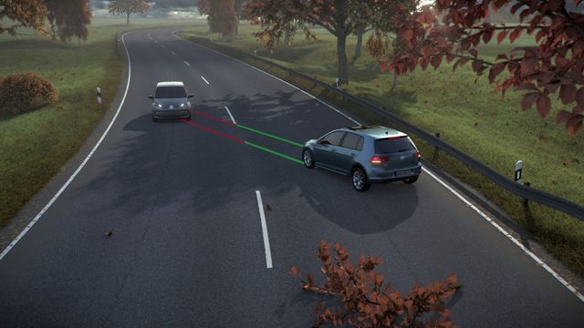 Golf - Post-Collision Braking System