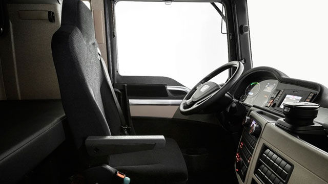 TGX - Excelente nível de conforto para o motorista