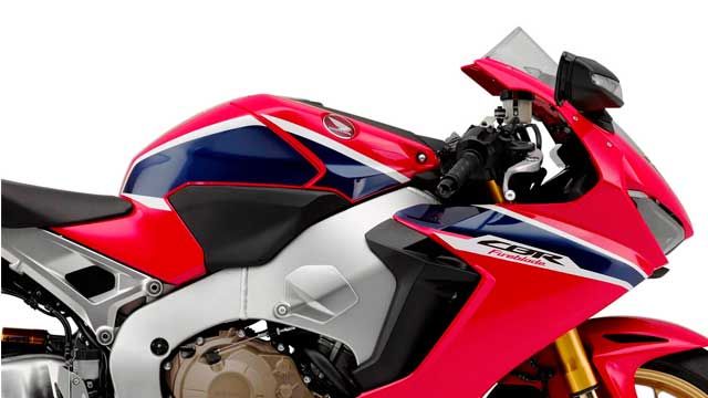 CBR 1000RR Fireblade - Tanque de titânio