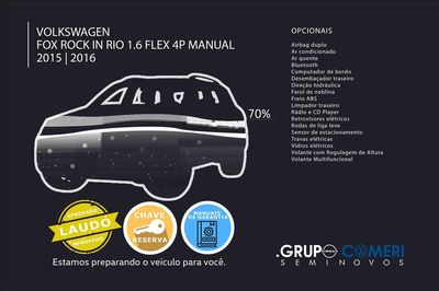 Volkswagen Fox 1.6 MI 8V FLEX 4P MANUAL 2016}