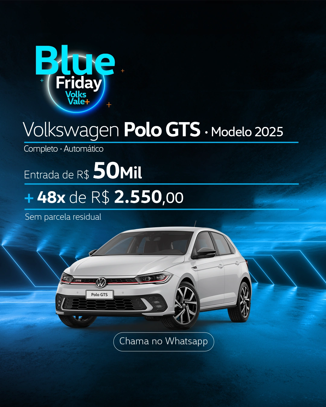 Volkswagen Polo GTS, o hatch mais esportivo da categoria.