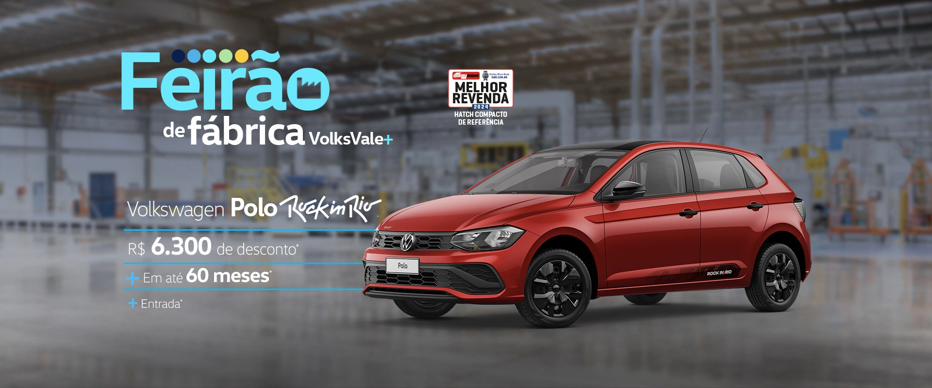 OFERTA FEIRAO DE FABRICA VOLKSWAGEN POLO ROCK IN RIO