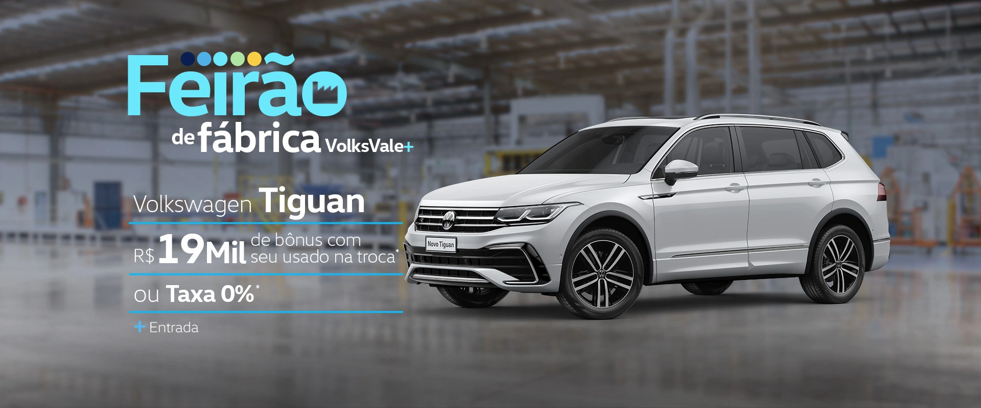 OFERTA FEIRAO DE FABRICA VOLKSWAGEN TIGUAN