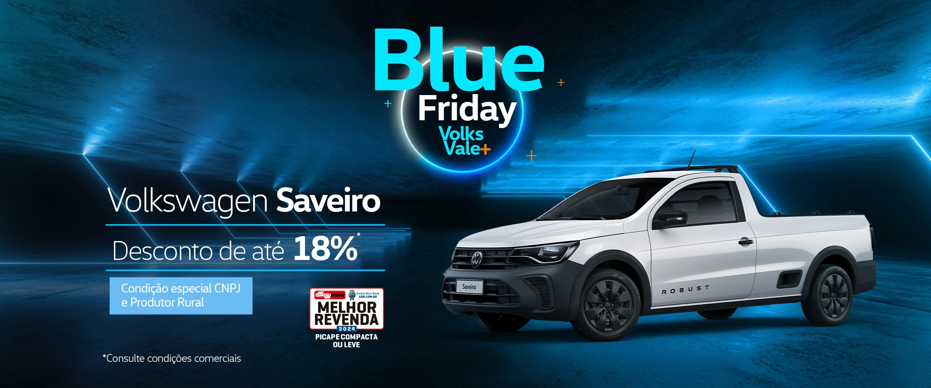 Blue Friday Volkswagen Oferta Saveiro Produtor Rural