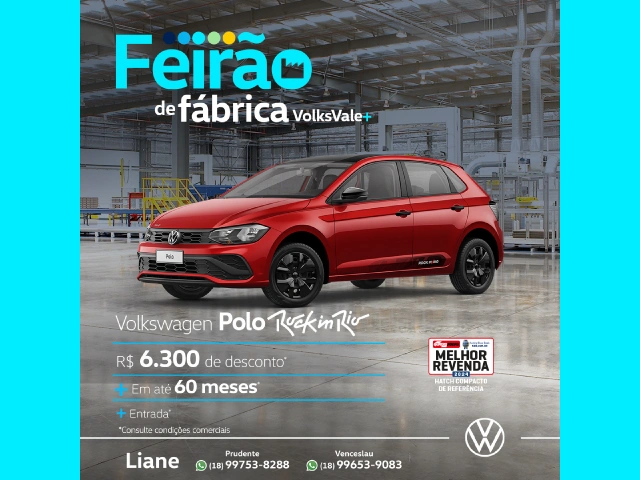 OFERTA FEIRAO DE FABRICA VOLKSWAGEN ROCK IN RIO