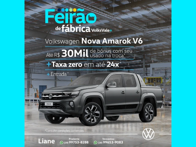 OFERTA FEIRAO DE FABRICA VOLKSWAGEN AMAROK