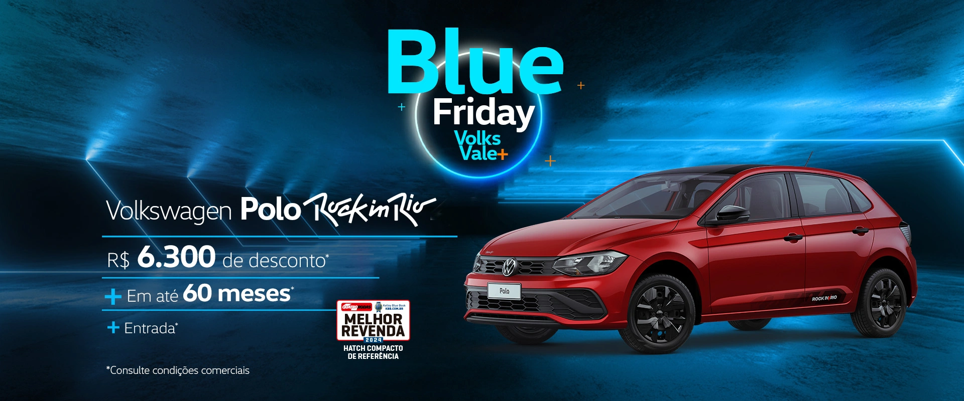 Blue Friday Volkswagen Oferta Polo Rock in Rio