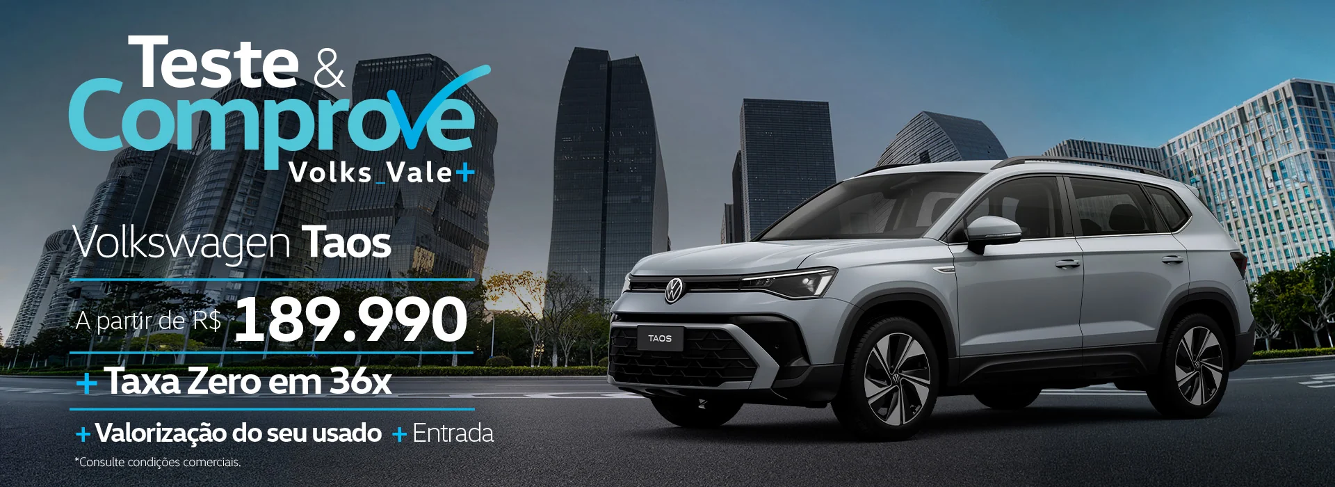 Teste e Comprove Volks Vale Mais Liane Veículos Taos