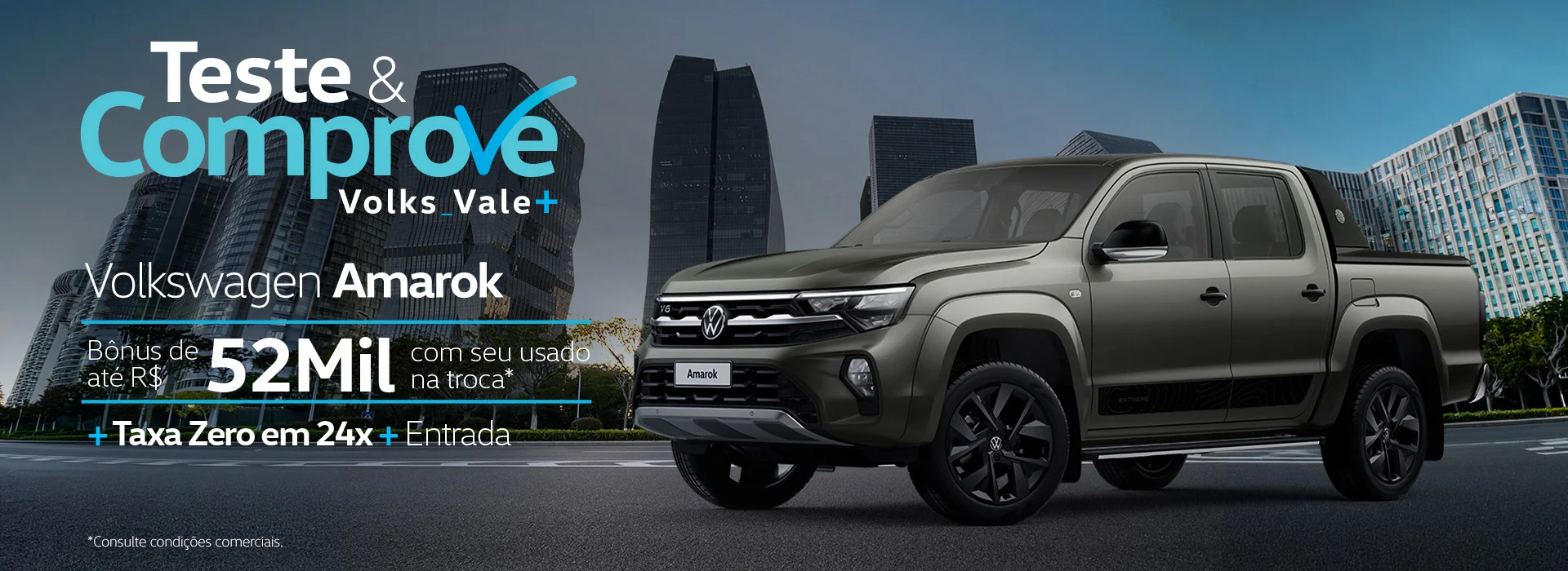 Teste e Comprove Volks Vale Mais Liane Veículos Amarok