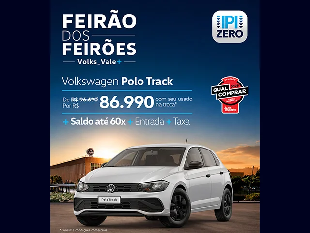 oferta feirão dos feirões volkswagen polo track
