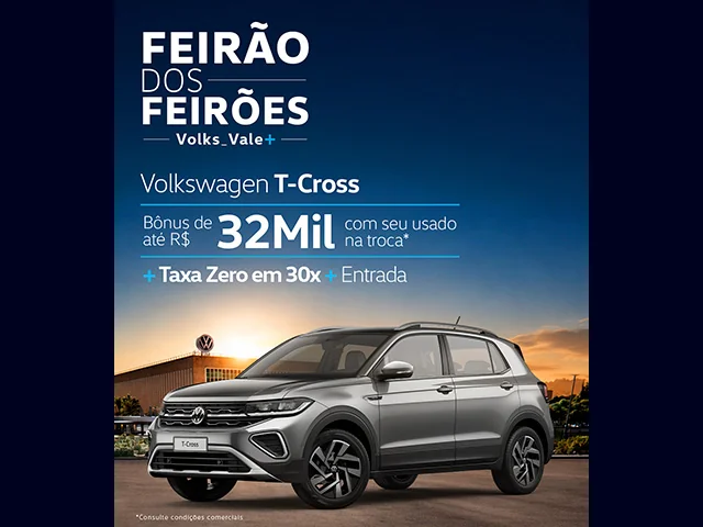 oferta feirão dos feirões volkswagen t-cross
