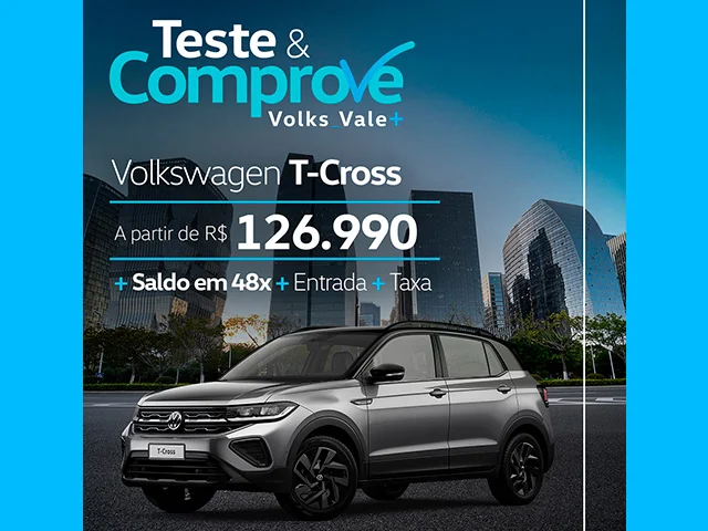 Teste e Comprove Volks Vale Mais Liane Veículos_T-Cross