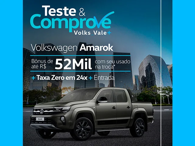 Teste e Comprove Volks Vale Mais Liane Veículos_Amarok