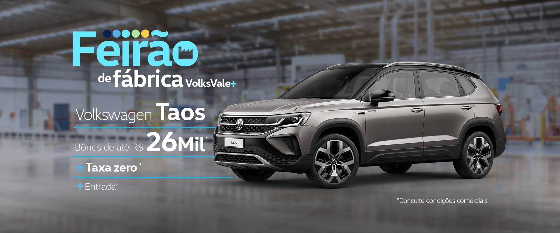 OFERTA FEIRAO DE FABRICA VOLKSWAGEN TAOS