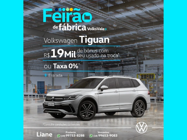 OFERTA FEIRAO DE FABRICA VOLKSWAGEN TIGUAN