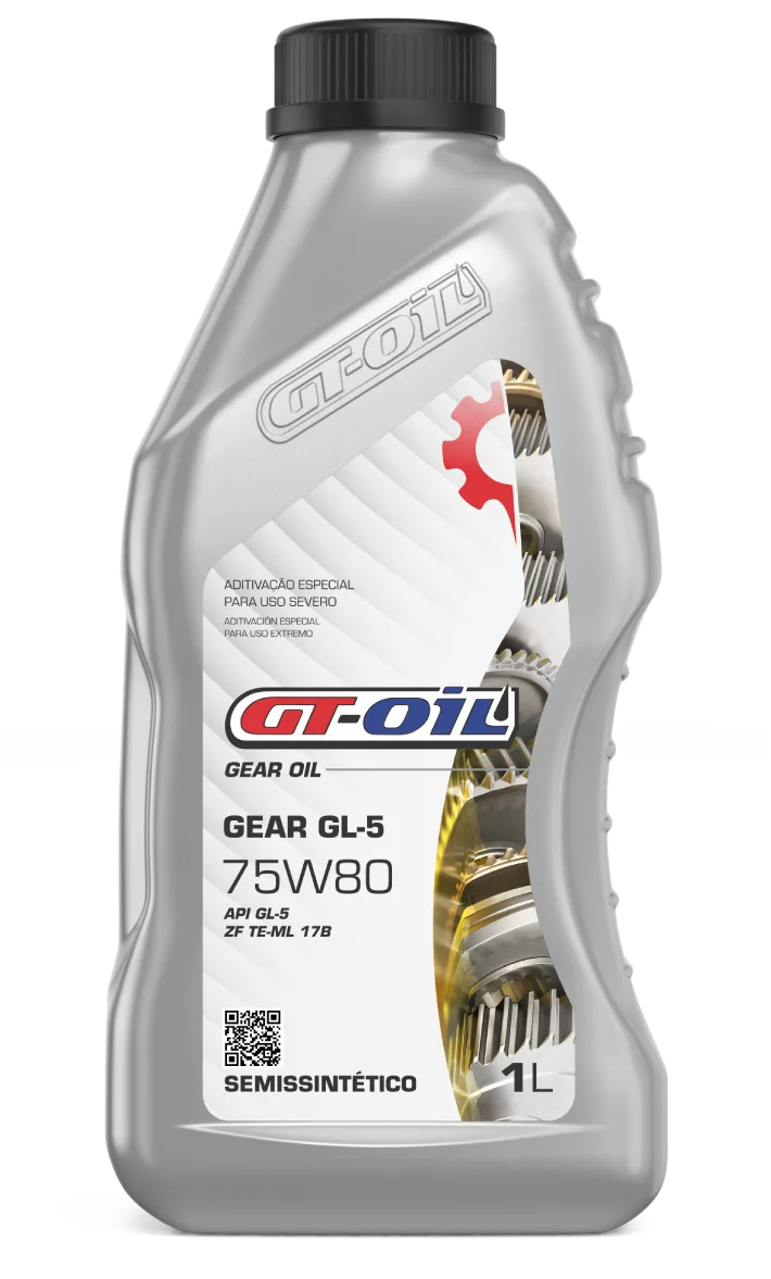 transmissao - GT-OIL GEAR GL-5 75W80
